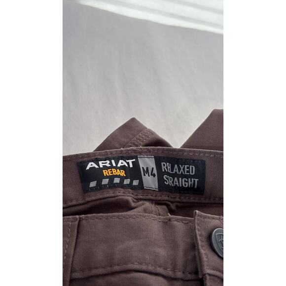 Ariat Rebar M4 Durastretch Straight Leg Work Pants 10034622 Mens 35x34 New - Picture 7 of 10